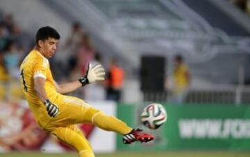 El portero argentino de la Real Sociedad, Ger¨®nimo Rulli.