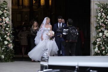 La boda de Jon Rahm y Kelley Cahill en Bilbao