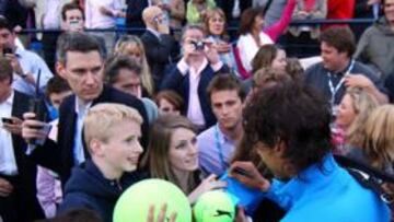 <b>ADORACIÓN. </b>En el Queen?s, el Club de la Reina, el ídolo es Nadal.