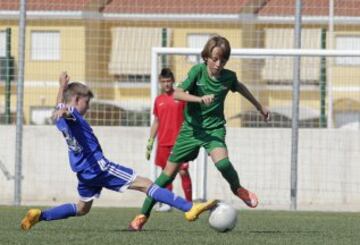 Partido de semifinales de los Alevines entre el FC Volga y Levante.