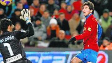 El perdonaje: Messi.