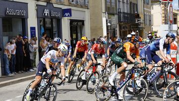 Alex Aranburu durante la 13? etapa del Tour de Francia