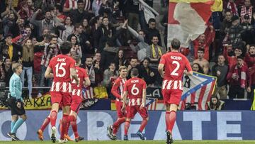 Griezmann  marc&oacute; ante el Sporting el segundo gol del Atl&eacute;tico.