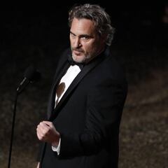 Reivindicativo speech de Joaquin Phoenix tras ganar el Oscar