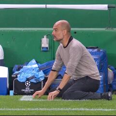 La imagen de esta Champions: lo que hizo Guardiola al ver que se le escapaba otra orejona