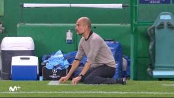 La imagen de esta Champions: lo que hizo Guardiola al ver que se le escapaba otra orejona