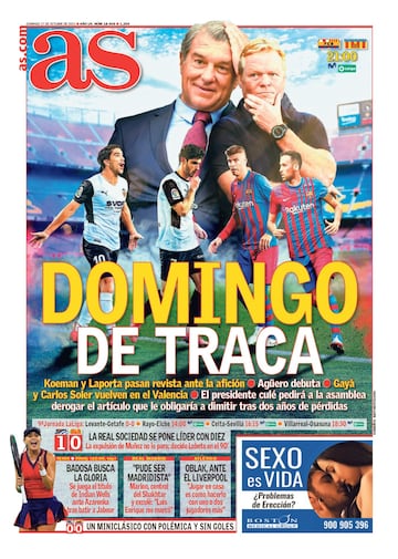 Las portadas de AS de octubre