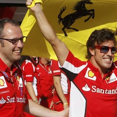 Domenicali apuesta por el regreso de Alonso… a Ferrari