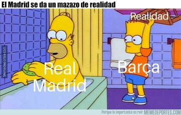 Los mejores memes de la derrota del Real Madrid en el Clásico