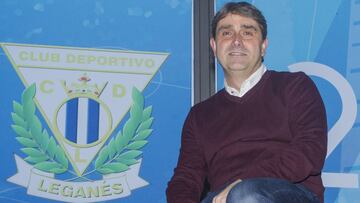 Txema Indias, director deportivo del Leganés.
