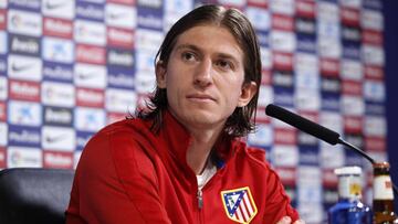 Filipe en rueda de prensa. 