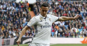 Lucas Vazquez in action for Real Madrid