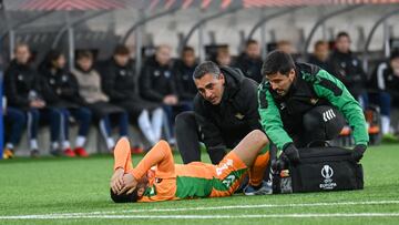 Juanmi, lesionado en Helsinki.