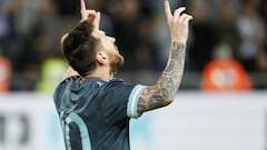 Messi llegó a los 70 gritos