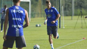 22/08/19  ENTRENAMIENTO DEPORTIVO DE LA CORU&Ntilde;A  SAMUELE LONGO