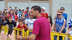 Multitudinario recibimiento a los futbolistas
