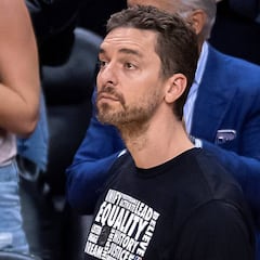 Pau Gasol habla de su suplencia: "Es decepcionante, quiero jugar"