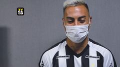 La frase de Edu Vargas sobre Sampaoli al llegar a Mineiro