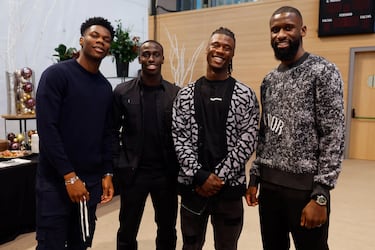 Así fue la comida de Navidad del Real Madrid