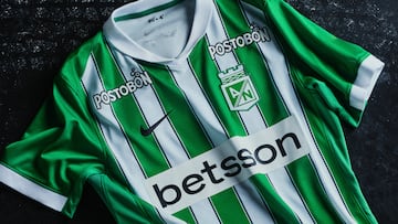 Atlético Nacional presenta su camiseta para 2026.