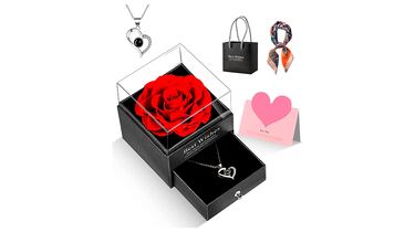 Una rosa eterna y otras ideas originales para regalos de San Valentín