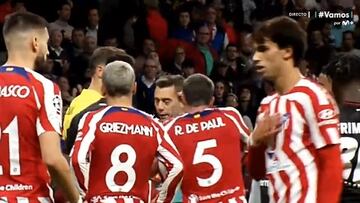 João Félix pidió tirar el penalti y Carrasco se negó