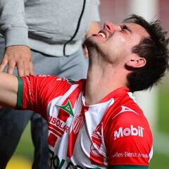 Unai Bilbao recibe sutura tras lesión en la rodilla