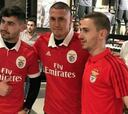 Castillo se luce por primera vez con la camiseta del Benfica