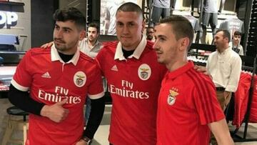 Castillo se luce por primera vez con la camiseta del Benfica