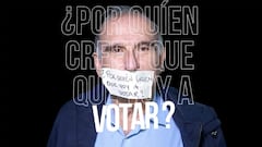 El congresista electo reaparece para no hablar sobre los candidatos presidenciales pero sí para dejar claro que no puedo refererise al tema porque tiene un impedimento.