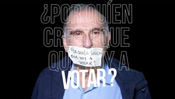 El congresista electo reaparece para no hablar sobre los candidatos presidenciales pero sí para dejar claro que no puedo refererise al tema porque tiene un impedimento.