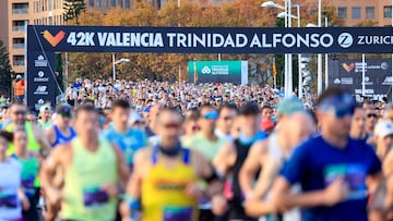 07/12/25 ATLETISMO
MARATON DE VALENCIA 2025
ORGANIZA FUNDACION TRINIDAD ALFONSO
SALIDA INICIO
