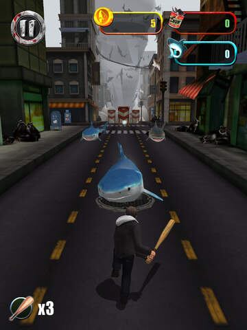 Captura de pantalla - Sharknado: The Video Game (IPD)