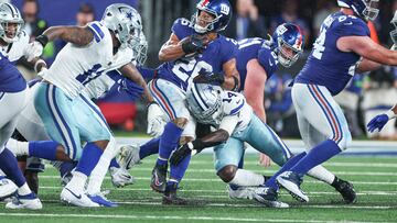 Cowboys' special teams coordinator John "Bones" Fassel got emotional when talking about the gruesome injury that safety Markquese Bell sustained on Sunday.