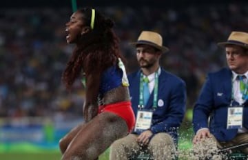 Caterine Ibargüen logra medalla de oro en los Juegos Olímpicos