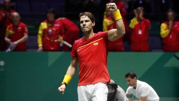 Nadal: "Era importante para m¨ª la sensaci¨®n de jugar un dobles"