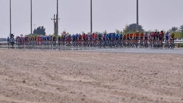 Sigue en directo la tercera etapa del UAE Tour, con un recorrido de 184 kilómetros entre Al Quadra y la llegada en alto a Jebel Hafeet hoy 25 febrero desde las 9:20 en AS.