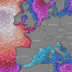 Las olas gigantes del huracán Epsilon llegan a España el miércoles