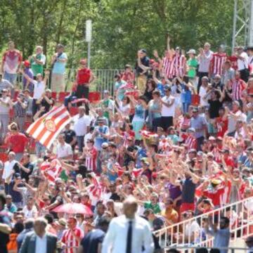 EN CASA. El Girona jugará dos partidos consecutivos en Montilivi.