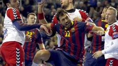 El Barcelona logra una victoria engañosa ante el Vardar