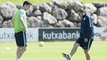 Sabin Merino, con Valverde