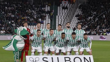 El once del Córdoba contra el Cádiz