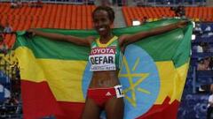 Victoria de la etíope Defar y décimo puesto para Checa