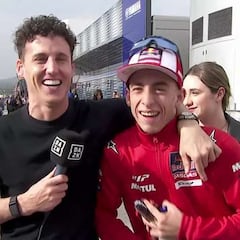 Pol: “Ver a Acosta con nuestra moto es una locura”