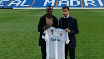 Vinicius ya estuvo en Madrid el pasado mes de diciembre. El jueves 19 será el día de su puesta de largo como madridista.
