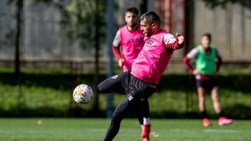 Stoichkov en acci&oacute;n con el Eibar.