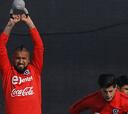Arturo Vidal se integró a las prácticas de la Roja