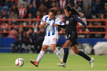 Pachuca vence a Chivas en la ida de la final de Liga MX Femenil