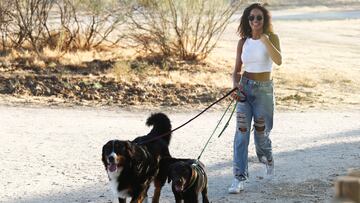 Lara Álvarez enjoys the return to routine with her pets on August 18, 2022 in Madrid (Spain).
LARA ÁLVAREZ;WALK;DOGS;PETS;PARK
Javier Ramírez / Europa Press
18/08/2022