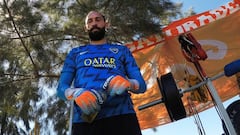 Marcos Díaz ya entrenó